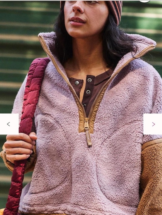 FP Movement by Free People Jackets & Blazers - FP Movement Mountain High Logo Half Zip Fleece